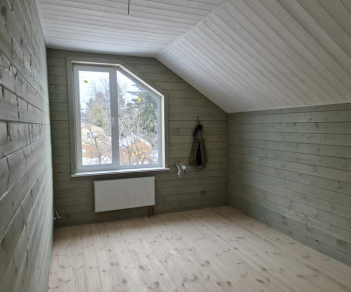 Устройство и отделка мансардных помещений