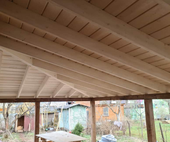 Строительство навесов (для автомобилей, беседок, террас)