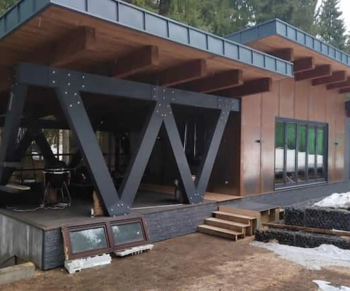 Строительство частного дома